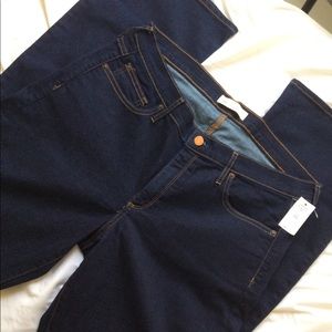 NWT Gap Blue Baby Boot Jeans. Size 33R.